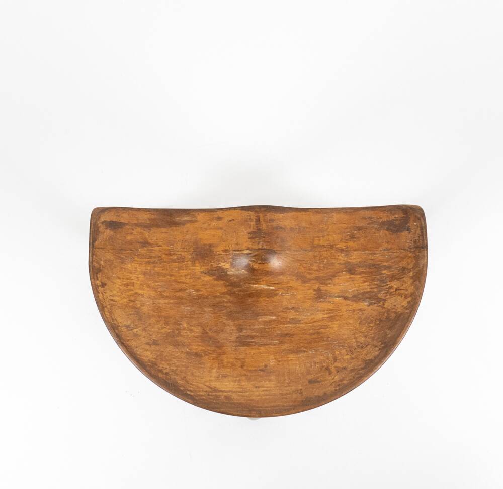 Arne HOVMAND-OLSEN - Vintage wooden stool "Shoemaker" Denmark, circa 1950