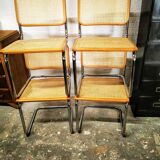 Lot of 4 Marcel Breuer B32 chairs