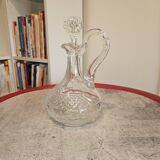 Crystal carafe stamped Saint-Louis Trianon