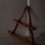 Mid-century modern Danish wall shelf "Amager" in teak, 1960s.