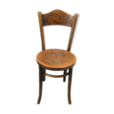 Chaise style Thonet en bois courbé art déco