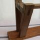 Wooden bench
