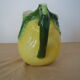 Pichet barbotine forme citron
