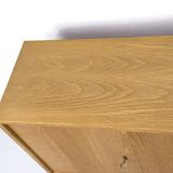 Mid-Century Light Oak Sideboard from WK Möbel, 1970s