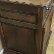 Solid oak furniture for hi-fi system, or other.