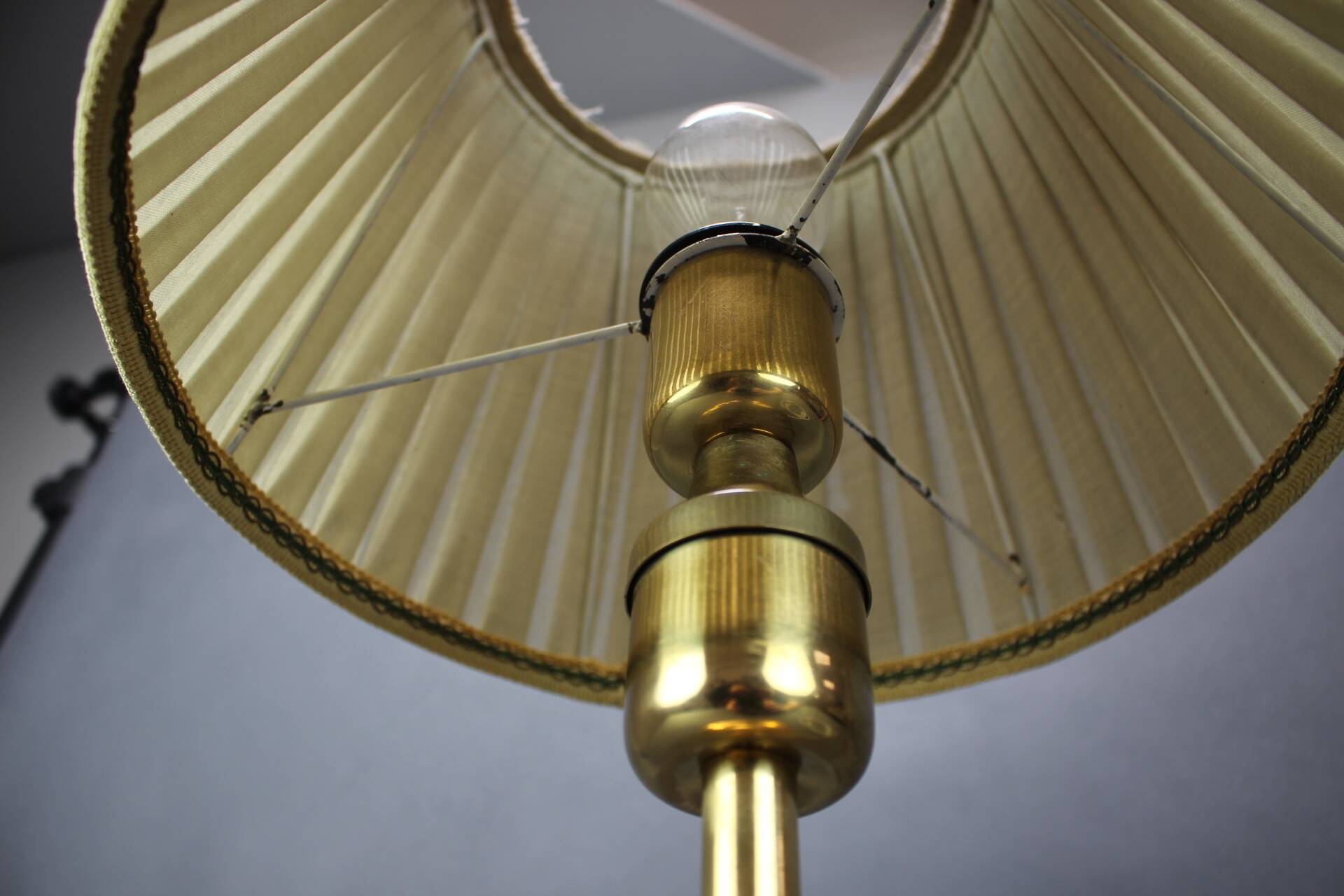 Mid-Century Brass Table Lamp, Germany, 1960s