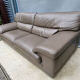 Crozatier leather lounge sofa