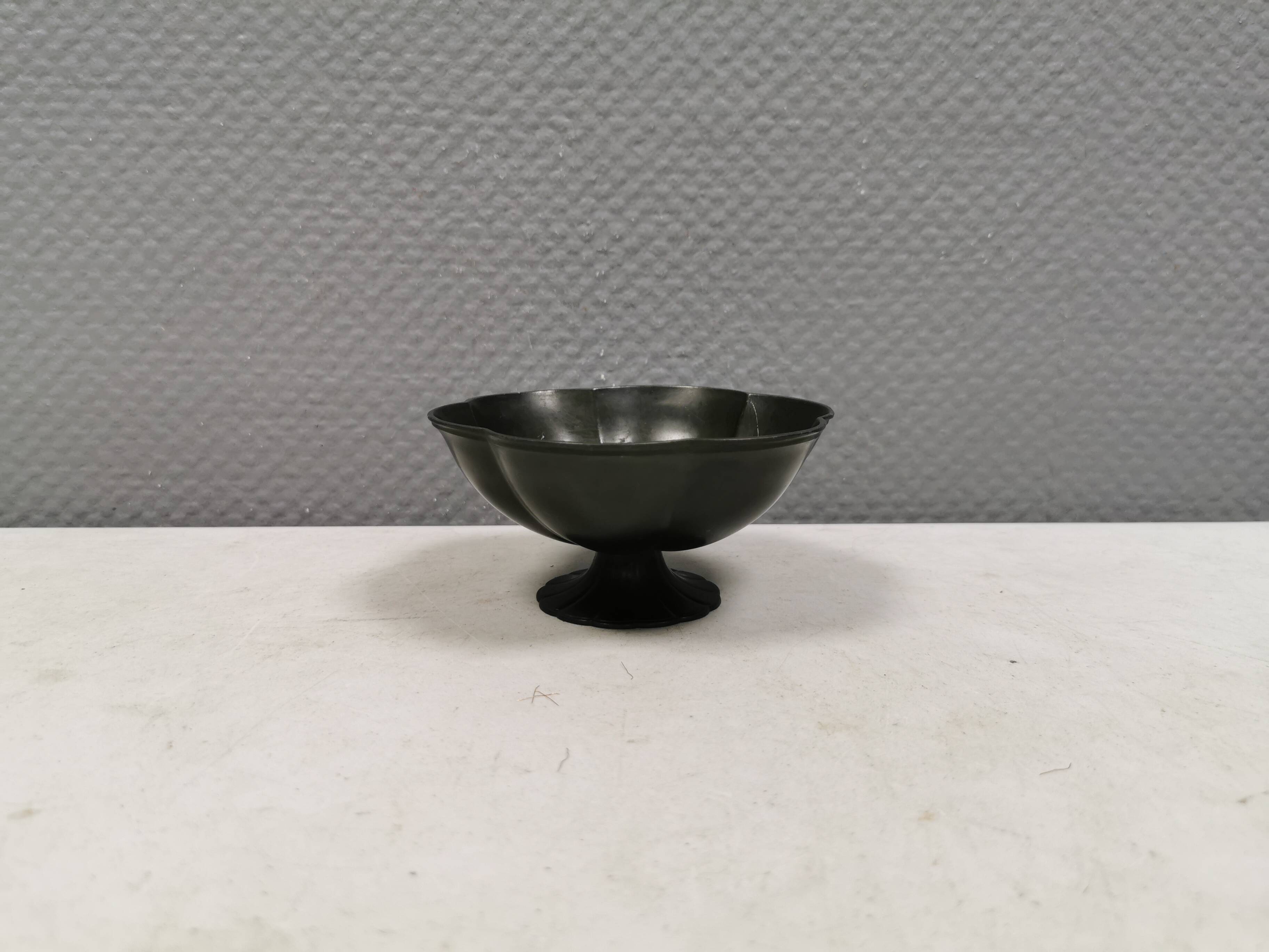 Classic Art Deco Just Andersen Footed Bowl/Stand from the 1920s-30s Denmark