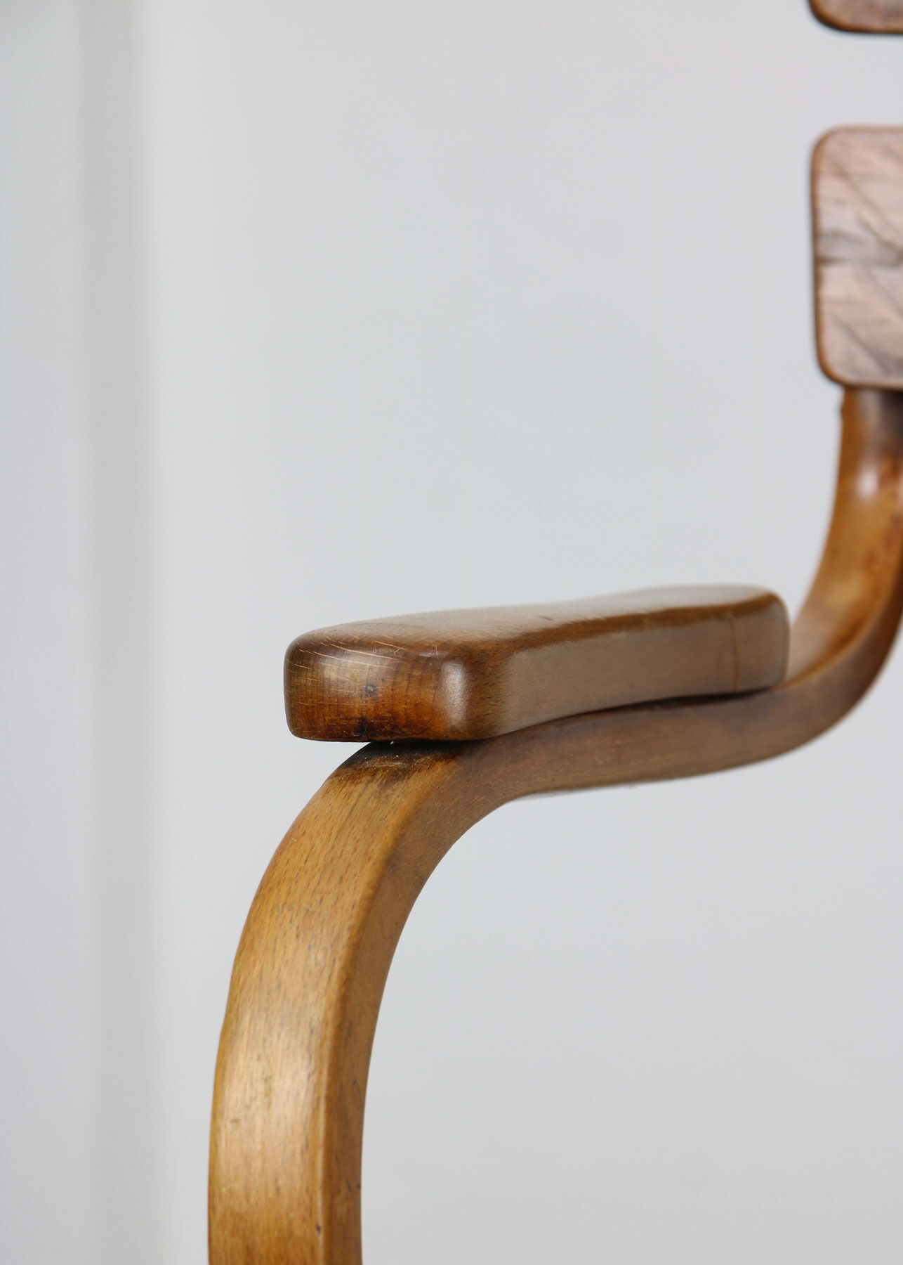 Antique bentwood armchair