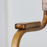 Antique bentwood armchair