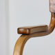 Antique bentwood armchair