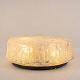 Round Murano glass ceiling light by Limburg, Germany, 1970s