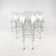 Set of 6 La Marie Chairs by Starck for Kartell, 1990s