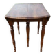 19th century walnut 6-legged opening table