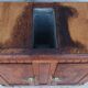 Butcher's buffet ice chest from the Art Deco period in oak