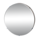 Vintage salmon witch mirror – 50/60 design – 35 cm