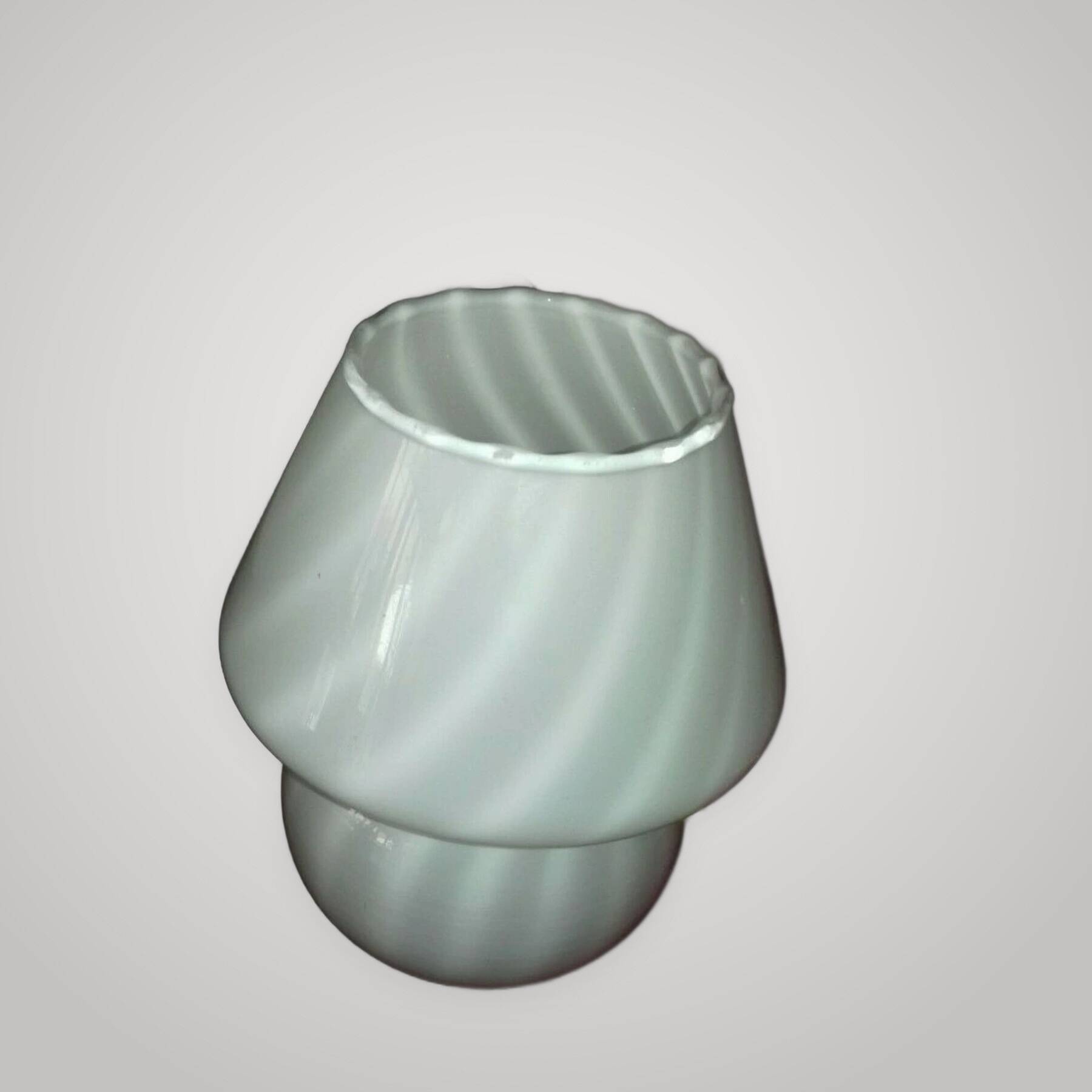 Lampe table champignon murano spirale 1960