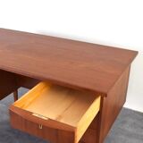 Mid-Century Danish Teak Executive Desk, 1960s.