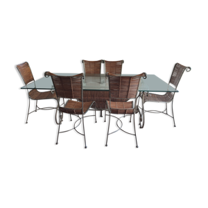 Ensemble salle à manger table