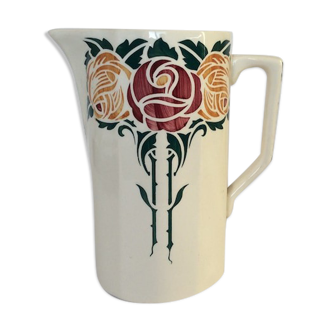 Broc vintage pitcher Hamage & Moulin des Loups nord