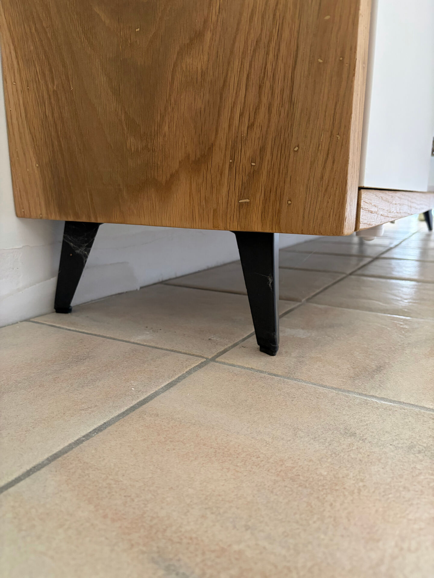 3-door solid oak sideboard