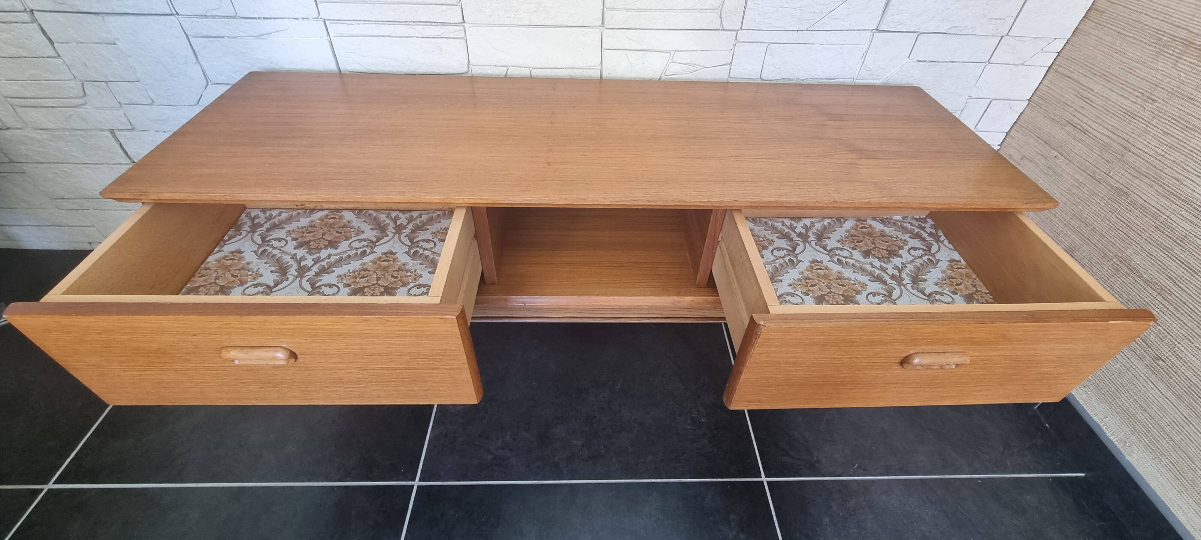 Small solid wood sideboard from the 70s.