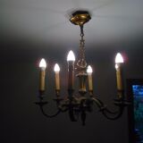 Bronze chandelier