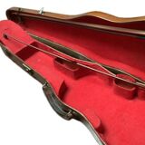 Old violin case with accessories