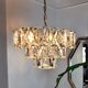 Kinkeldey chandelier 3 levels crystals Germany 1970