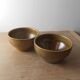 Small bowls in stoneware Digoin, France