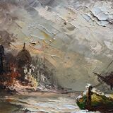 Bernard "North Sea". Oil on canvas.