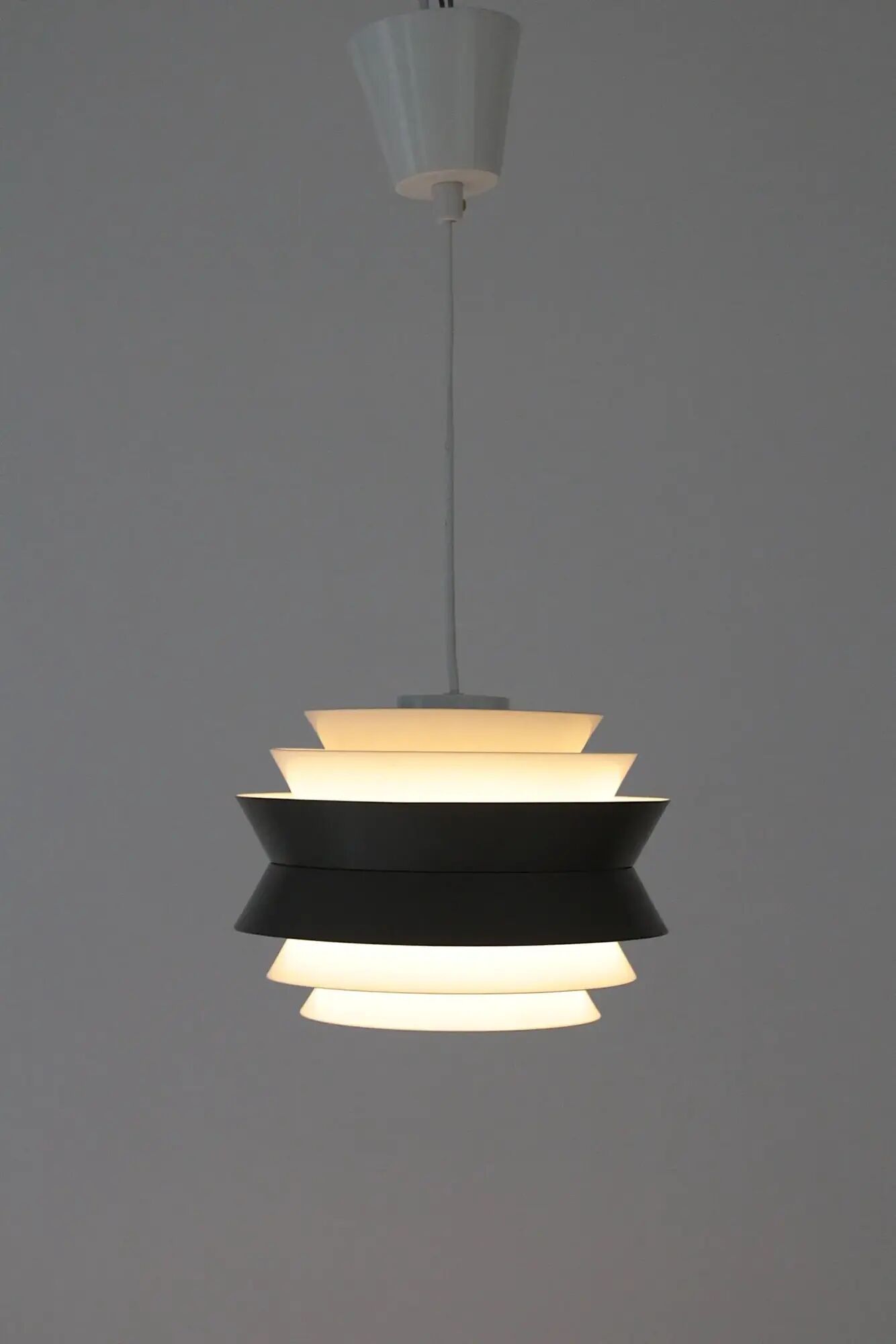 Trava pendant lamp by Carl Thore for Granhaga, Sweden, 1960s