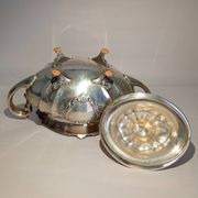 Reed & Barton Solid Sterling Silver Sugar Bowl & Creamer 790 grams