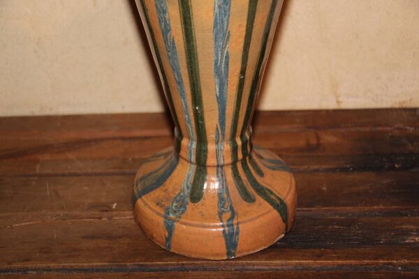 Grand vase en céramique art deco