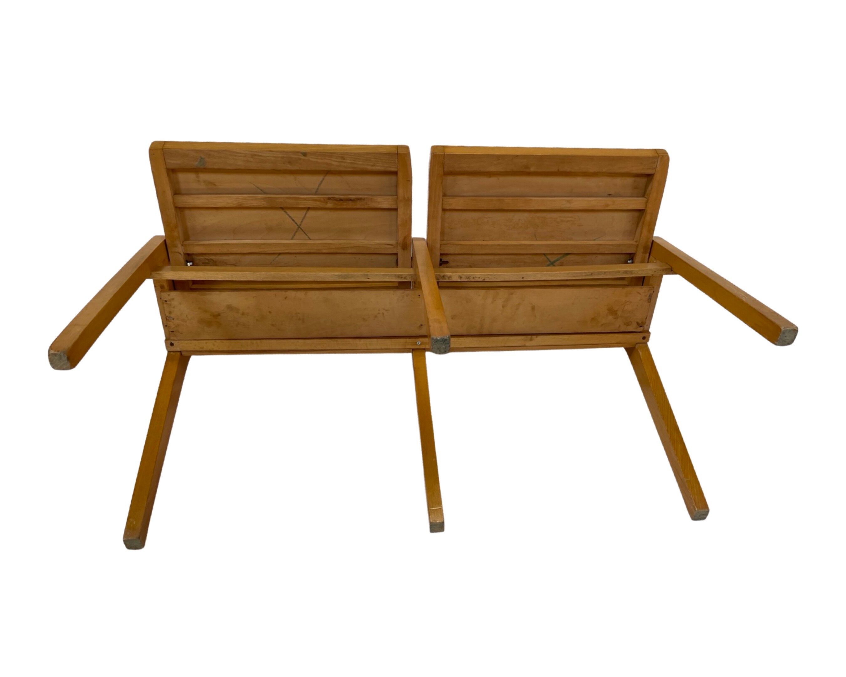 Vintage Roland Rainer 2 seater 1960