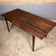 Mid-century rosewood extendable dining table
