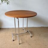 Vintage adjustable folding table