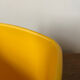 Yellow ceramic vase