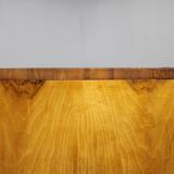 1930s Bauhaus Wardrobe by Vichr & Spol in walnut Finish, Czechoslovakia