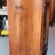 Curved display cabinet from the Napoleon III era in mahogany, circa 1850.