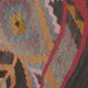 Vintage Turkish hallway rug 77x387 cm