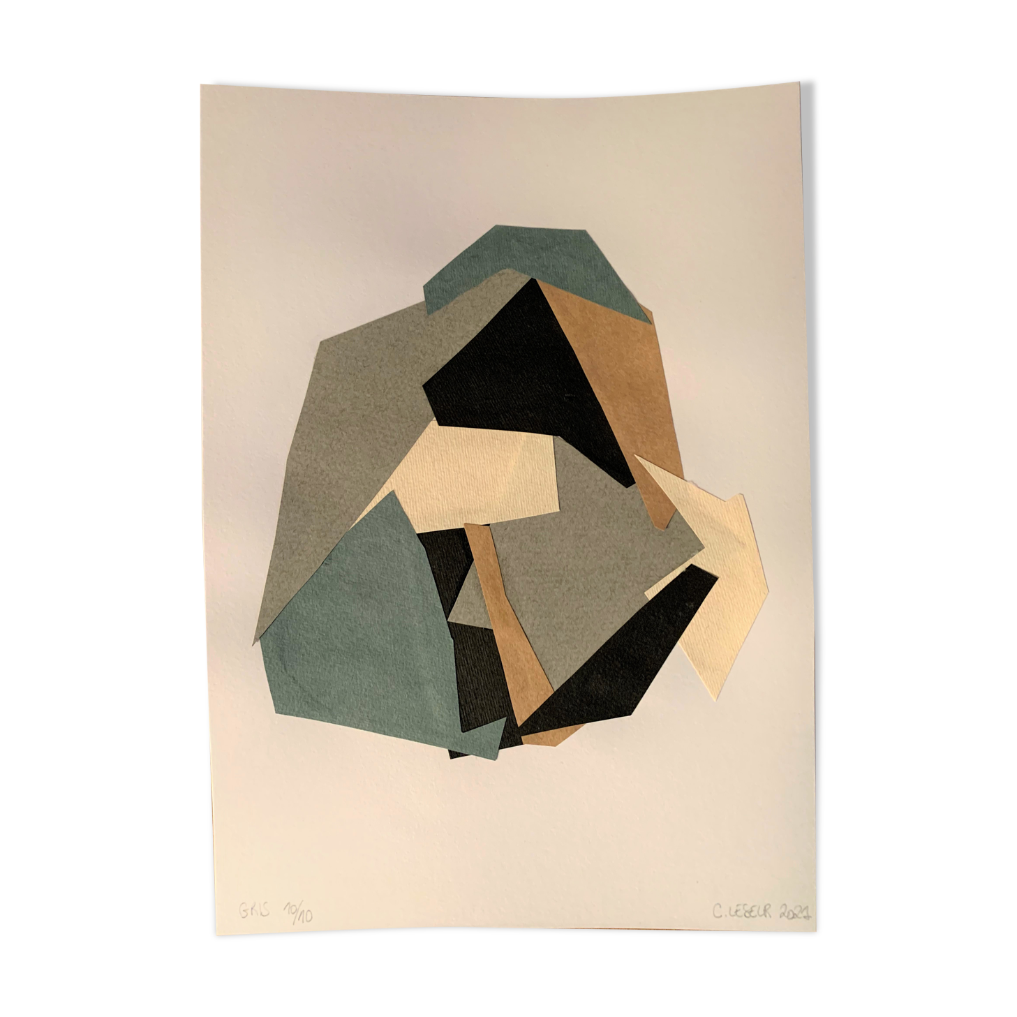 Collage grey series 10/10