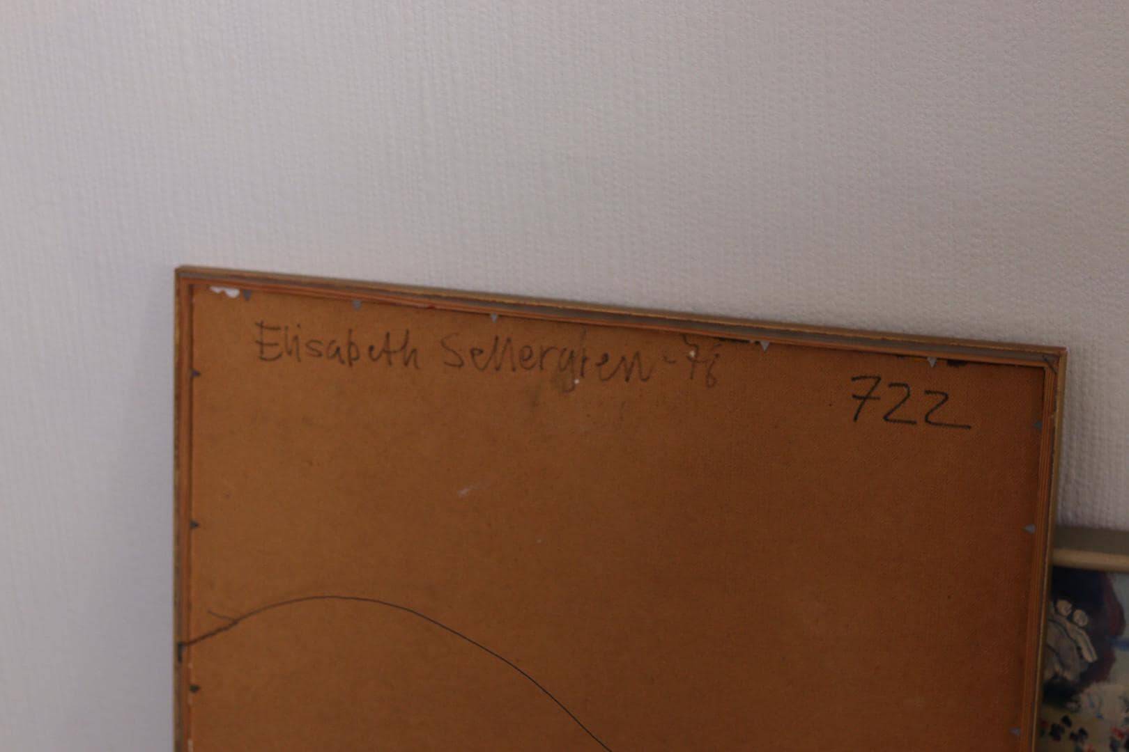 “Bold Flower Motif” by Elisabeth Sellergren