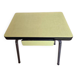 table année 1960 en - jaune