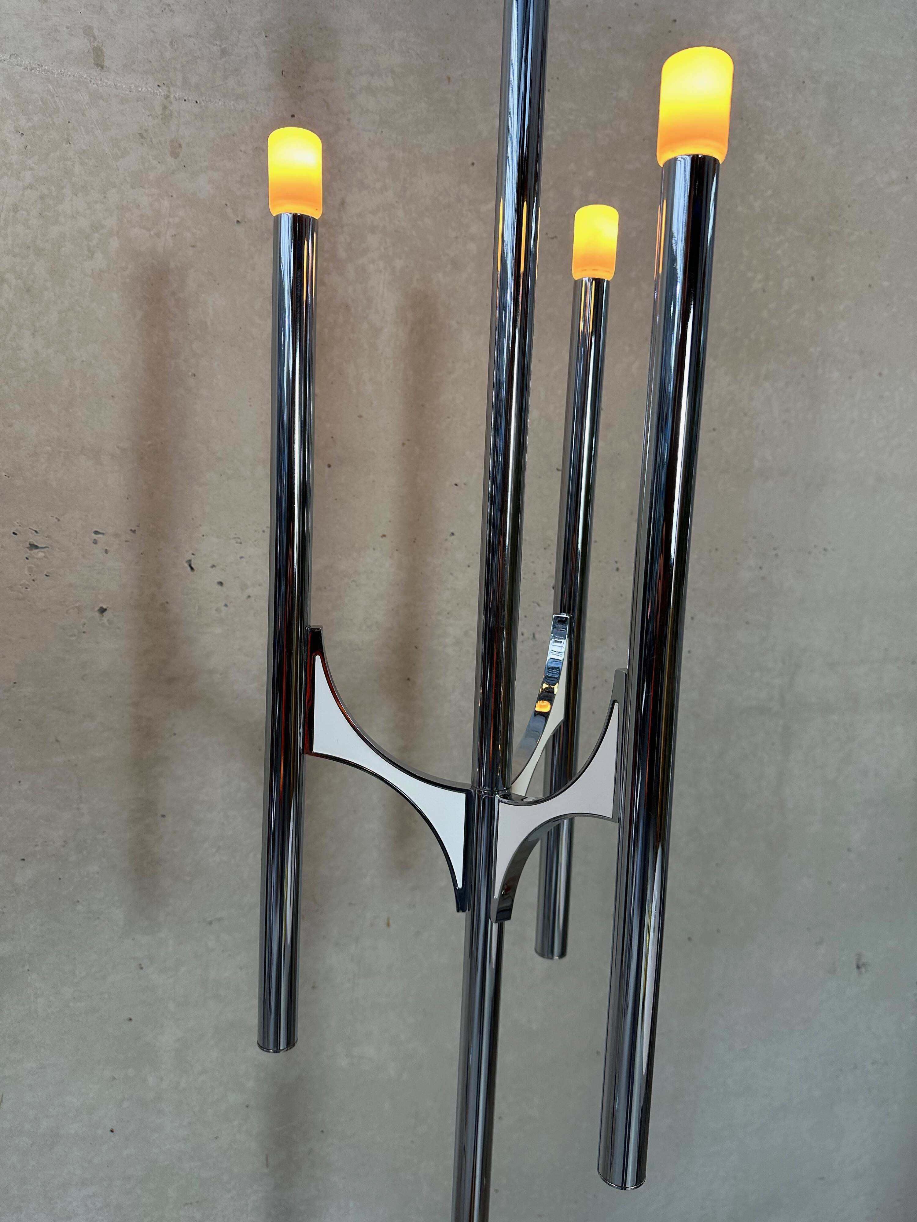 Vintage floor lamp (with or without shade) – Sciolari