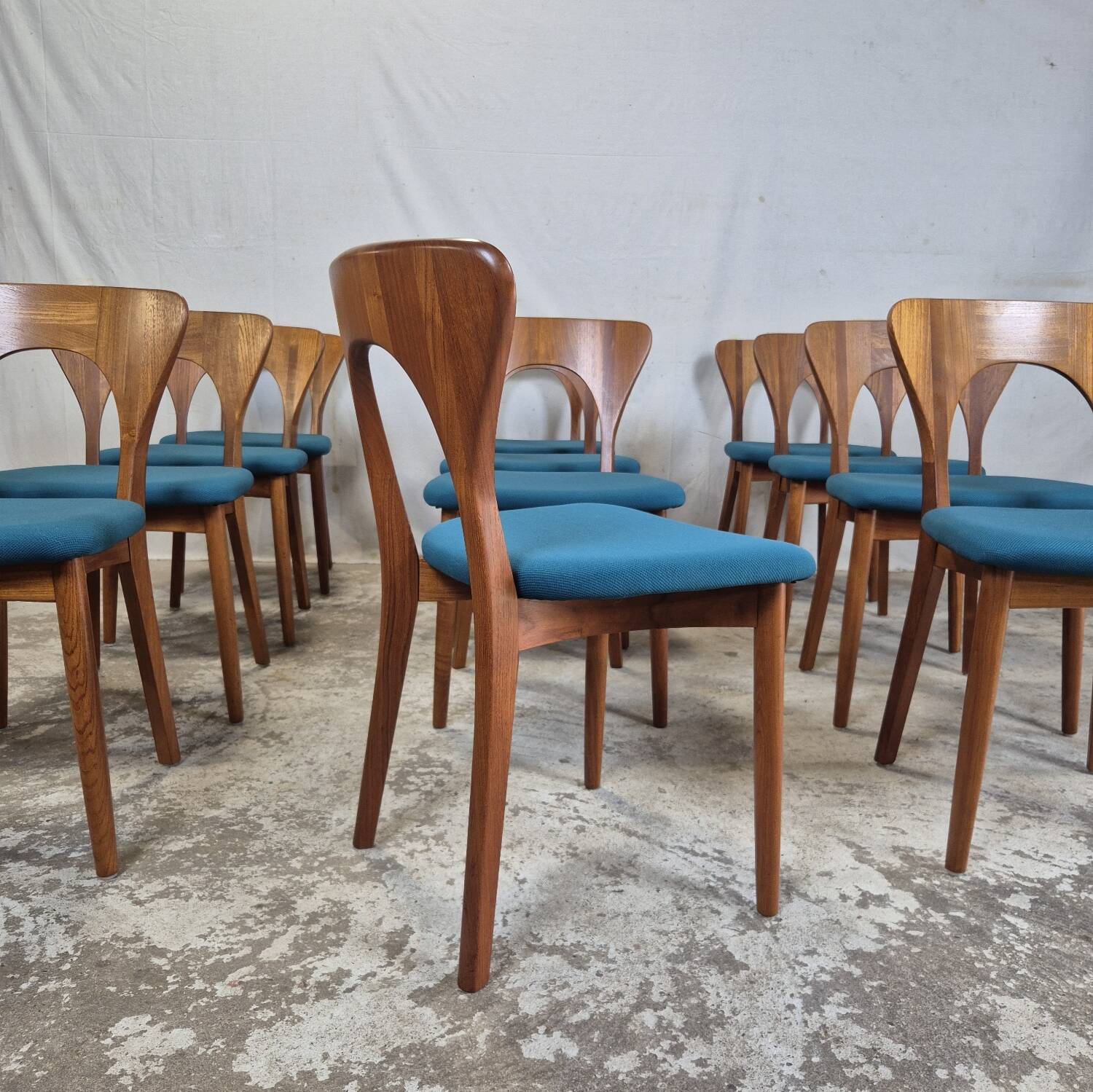 Niels Koefoed 'Peter' Danish chairs vintage