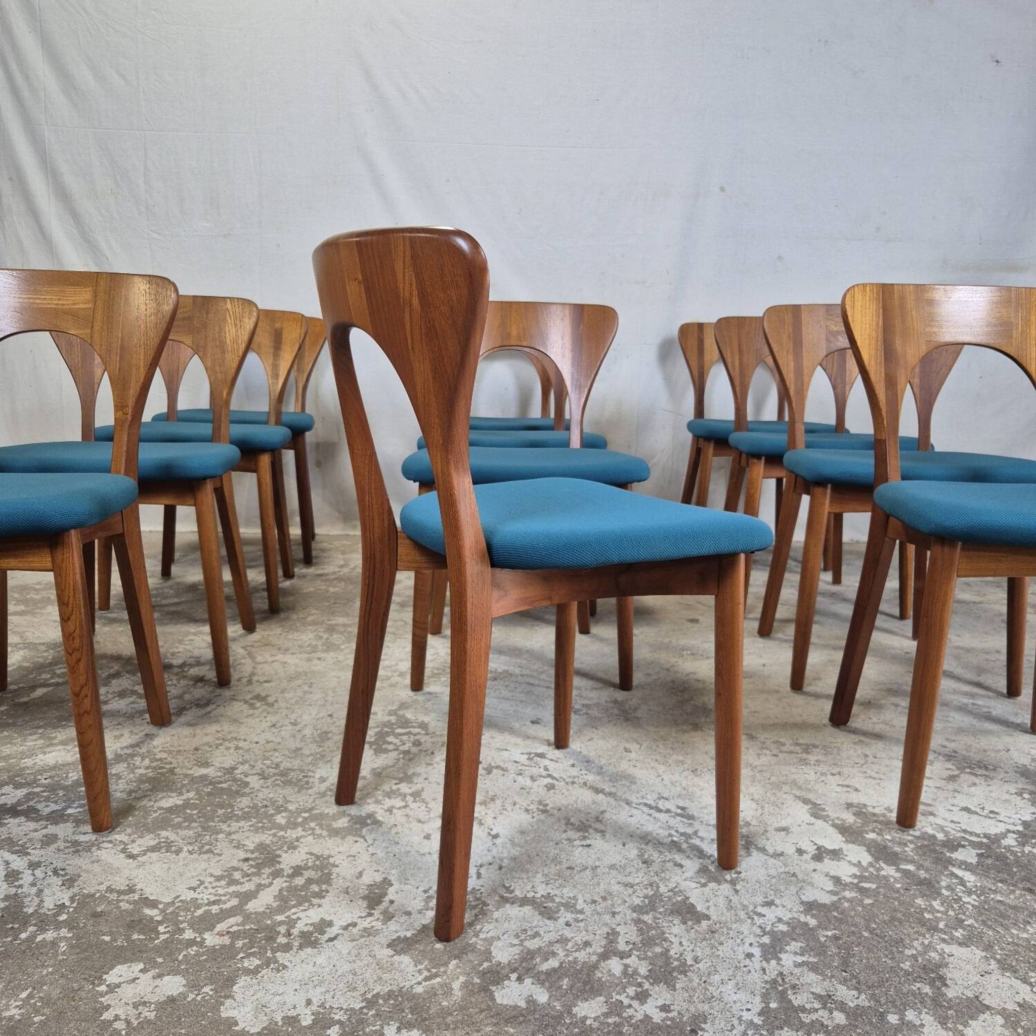 Niels Koefoed 'Peter' Danish chairs vintage