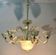 Murano glass chandelier circa 1940 with 8 arms of light