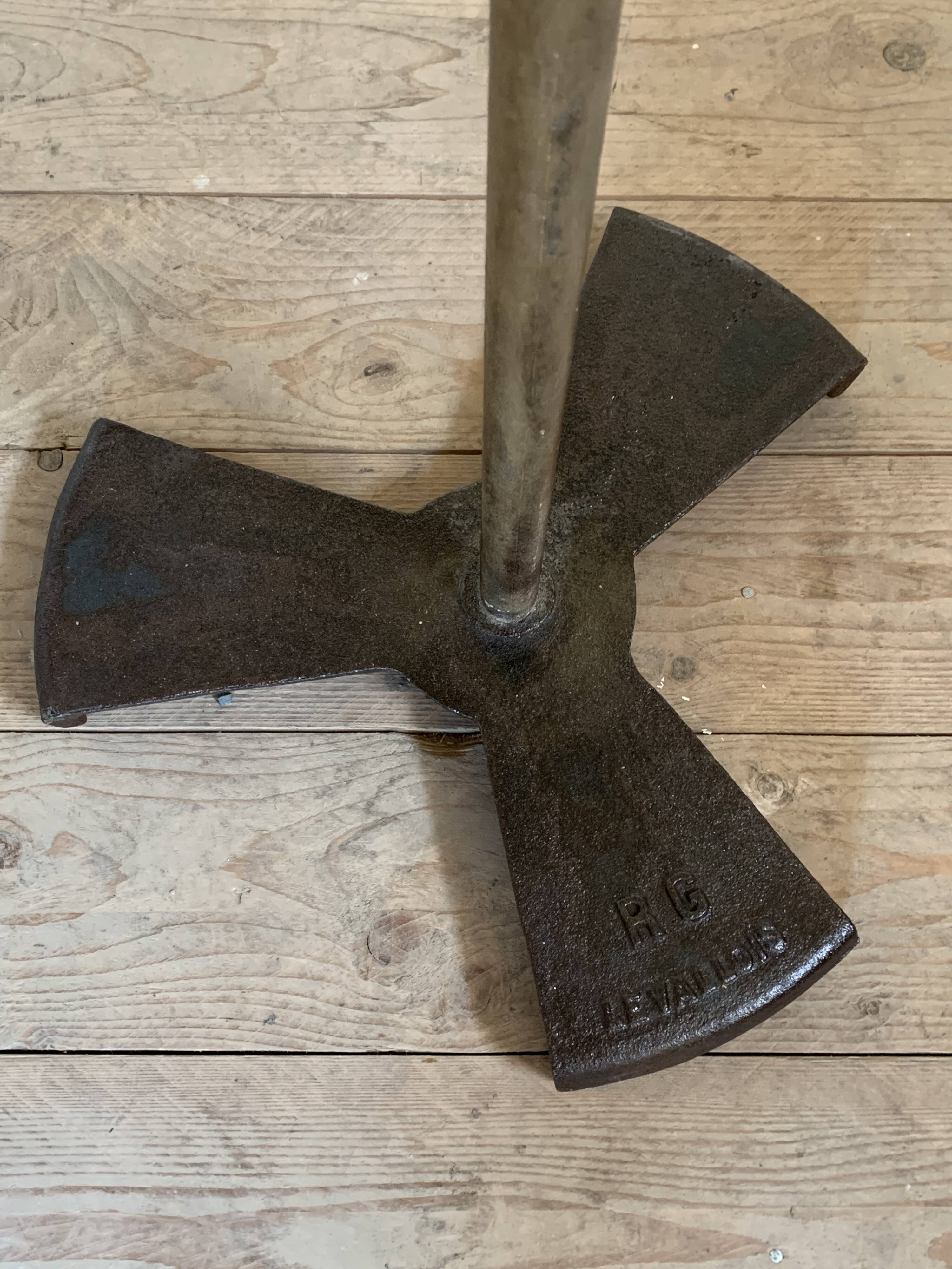 Vintage industrial workshop floor lamp