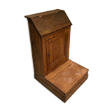 Prie-dieu en bois oratoire